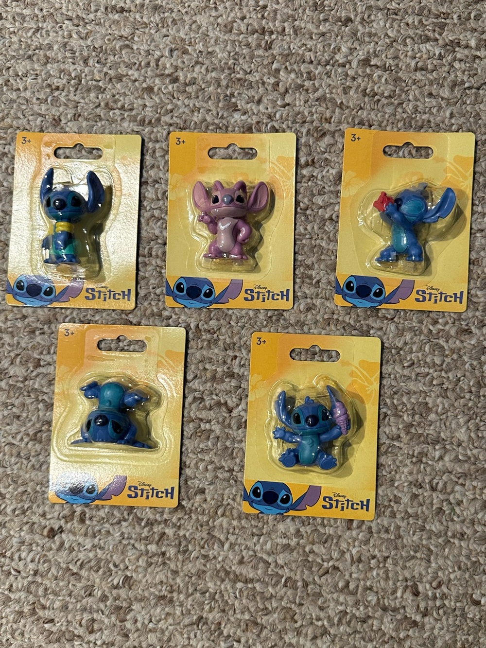 Full Set of Disney Stitch and Angel Figures